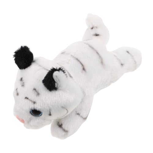 YARNOW Entzückender Cartoon Tiger Schultern Puppe Realistischer Kleiner Tiger Ausgestopft Niedliche Tier Ausgestopfte Tiere Dschungel Tierplüschspiel von YARNOW