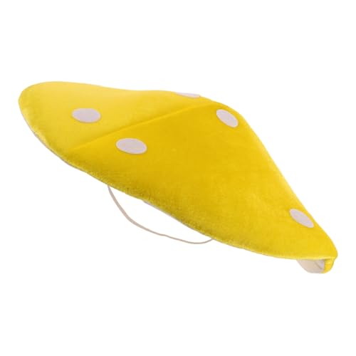 YARNOW Entzückender Kinder Pilzhut für Halloween Kostüm Accessoire Leicht und Bequem für Fotoshootings und Mottopartys von YARNOW