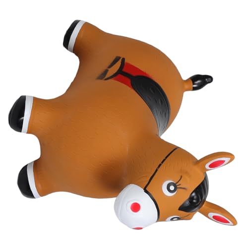YARNOW Erhöhen und das springende Pferd verdicken Drachen-Hüpfbälle Pullover für Kleinkinder Hüpftier für Kleinkinder Reitpferd aufblasbares Springpferd PVC Hellbraun YARNOW Erhöhen und das springende Pferd verdicken Drachen-Hüpfbälle Pullover für Kleinkinder Hüpftier für Kleinkinder Reitpferd aufblasbares Springpferd PVC Hellbraun von YARNOW