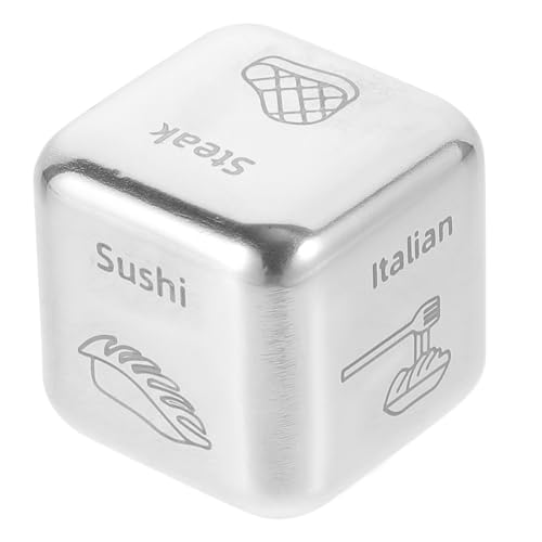 YARNOW Essensentscheidungswürfel Food Decision Dice für Stressfreies Dinner für Familienessen und Reisen ohne Batterien Robust und Langlebig YARNOW Essensentscheidungswürfel Food Decision Dice für Stressfreies Dinner für Familienessen und Reisen ohne Batterien Robust und Langlebig von YARNOW