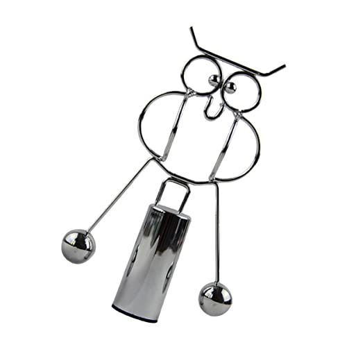 YARNOW Eule Balance Spielzeug aus Metall Physik Balancing Tumbler für Schreibtisch Dekoration Anti Stress Spielzeug Lernspielzeug für Kinder und Erwachsene von YARNOW