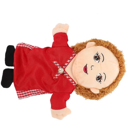 YARNOW Familien Handpuppe Mom Plüschspielzeug Lebensechte Fingerpuppe Für Interaktives Kreativität Und Empfindlichkeit Für Geschichtenerzählen von YARNOW