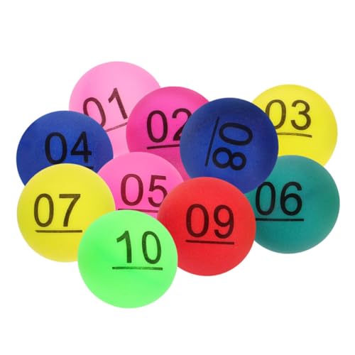 YARNOW Farbe Zahlenball Tombola-kugelnummern Gewinnspielkugeln Bingokugeln Mit Käfig -Ball-Maschine Bingo-Zahlen Pp YARNOW Farbe Zahlenball Tombola-kugelnummern Gewinnspielkugeln Bingokugeln Mit Käfig -Ball-Maschine Bingo-Zahlen Pp von YARNOW