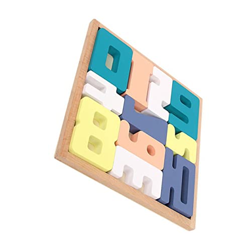 YARNOW Farbenfrohes Holzspielzeug Zahlenerkennungs Puzzle für Lernspielzeug aus Strapazierfähigem Holz für Kreatives und Frühes Lernen für Kleinkinder YARNOW Farbenfrohes Holzspielzeug Zahlenerkennungs Puzzle für Lernspielzeug aus Strapazierfähigem Holz für Kreatives und Frühes Lernen für Kleinkinder von YARNOW