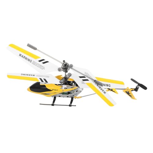YARNOW Ferngesteuerter Hubschrauber Ferngesteuerter Helikopter Hubschrauber-rc Hubschrauber-Fernbedienung Rc Hubschrauber Für Mini -Hubschrauber Mikro-rc-Hubschrauber Gelb Plastik von YARNOW