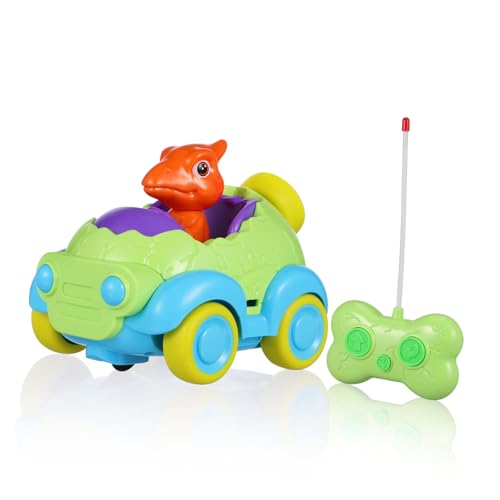 YARNOW Ferngesteuertes Dinosaurier Auto mit Licht und Sound Cartoon Fahrzeug für Jahren Robustes Design für Stundenlangen Spielspaß für Jungen YARNOW Ferngesteuertes Dinosaurier Auto mit Licht und Sound Cartoon Fahrzeug für Jahren Robustes Design für Stundenlangen Spielspaß für Jungen von YARNOW
