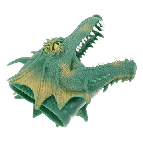 YARNOW Feueratmende Drachenhandpuppe Handspielzeug Handy Puppenspiele zum Geschichtenerzählen Tierkinder Handpuppen Dinosaurier-Handpuppen Handpuppe TPR Grün YARNOW Feueratmende Drachenhandpuppe Handspielzeug Handy Puppenspiele zum Geschichtenerzählen Tierkinder Handpuppen Dinosaurier-Handpuppen Handpuppe TPR Grün von YARNOW
