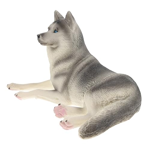 YARNOW Figur Hundefigur Dekorationsfigur Realistisches Welpenmodell Plüschfigur YARNOW Figur Hundefigur Dekorationsfigur Realistisches Welpenmodell Plüschfigur von YARNOW