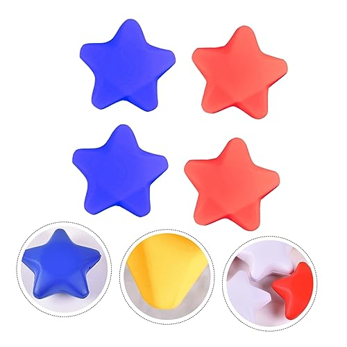 YARNOW Fingerkraftball Mit Sternform PU Griffball Für Handtraining Stressabbau Und Muskelstärkung Teiliges Farbe Zufällig Für Altersgruppen von YARNOW