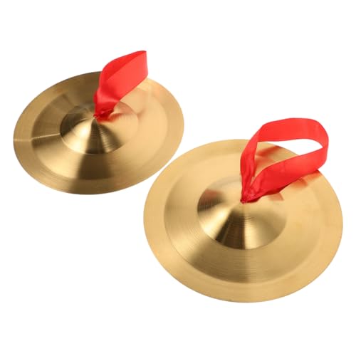 YARNOW Fingerzimbeln aus Legierung Einsetzbar Klare Töne Geeignet für Erwachsene Percussion Instrument für Tanz Musikunterricht und Aufführungen von YARNOW