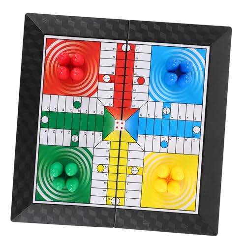 YARNOW Fliegendes Schach Im Freien Großes Dame-brettspiel Kinderschach Mini-brettspiele Elektronisches Schachbrett Dame Brettspiel Reiseschach Magnetische Dame Schachbretter Pp von YARNOW