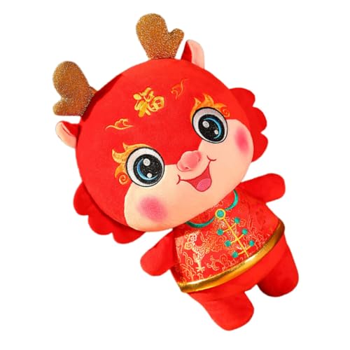 YARNOW Gefüllte Drachenpuppe Kuscheliges Neujahrs Drachen Stofftier Kreatives Maskottchen Für Jahr des Drachen Für Dekoration YARNOW Gefüllte Drachenpuppe Kuscheliges Neujahrs Drachen Stofftier Kreatives Maskottchen Für Jahr des Drachen Für Dekoration von YARNOW