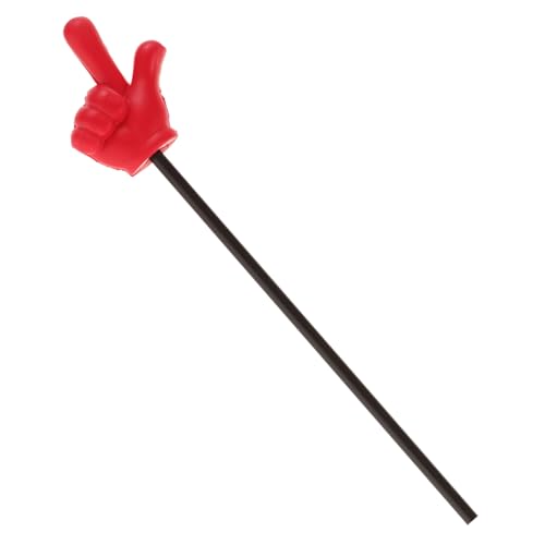 YARNOW Gestenstock Streich Sprechende Zeigerstäbe Unterrichtshilfe Im Klassenzimmer Finger Lehrreich Hand-zeiger-stick Lesetipps Für Mini-handzeiger Stift Lehrzeiger Rot Plastik YARNOW Gestenstock Streich Sprechende Zeigerstäbe Unterrichtshilfe Im Klassenzimmer Finger Lehrreich Hand-zeiger-stick Lesetipps Für Mini-handzeiger Stift Lehrzeiger Rot Plastik von YARNOW