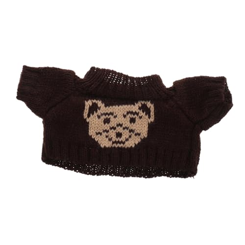 YARNOW Gestrickte Kleidung Für Kuscheltiere, Gemütlicher Winterpullover Für Plüschtiere, Idealer Puppenersatz Für Kleidung Und Accessoires, von YARNOW