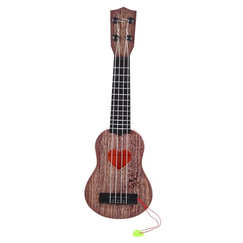 YARNOW Gitarre Aus Holz Ukulele Für Anfänger Musikspielzeug Für Zur Musikalischen Früherziehung Und Entwicklung Von Fähigkeiten von YARNOW