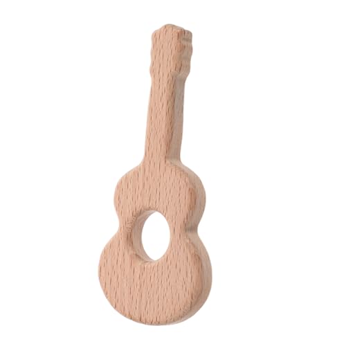 YARNOW Gitarre für Kognitives und Dekoratives Ornament Hängendes Musikinstrument Feinmotorik und Frühen Musikerziehung aus Natürlichem Gefertigt von YARNOW