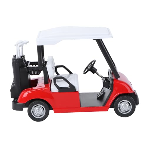 YARNOW Golfwagen Modell aus Metalldruckguss mit Rückziehmechanismus Miniatur Spielzeugauto für Robuste Metallausführung Sammlerornament und Schreibtischdeko von YARNOW
