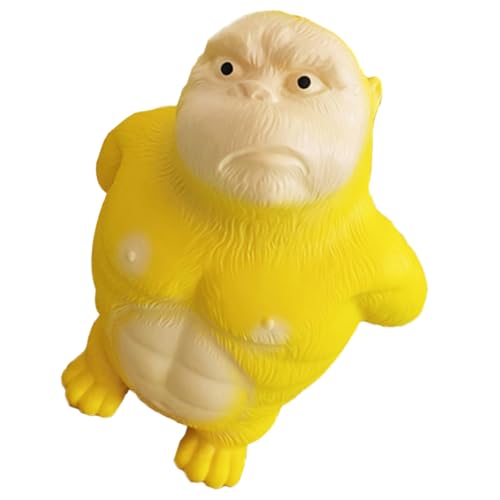 YARNOW Gorilla Squeeze Dehnbares Stressabbau Für Zuhause Büro Und Schule Tragbares Zappelspielzeug Aus PU Material Lustigem Design Für Drucklinderung Und Dekoration von YARNOW