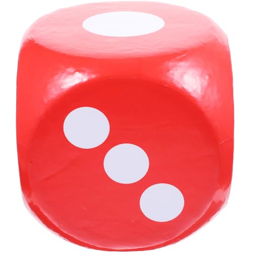 YARNOW Große Schaumstoffwürfel für Spiele Jumbo Spielwürfel für Partys Unterricht und Tombola Aktivitäten Leichtgewichtig Farbenfroh und Kinderfreundlich für und Familienspiele von YARNOW
