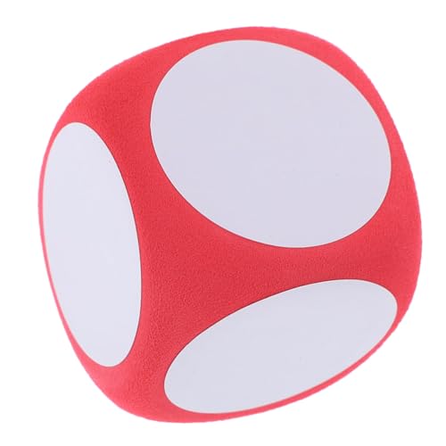 YARNOW Großer Schaumstoffwürfel Riesiger Blankowürfel 6 cm Beschreibbar Und Abwischbar Roter Trockenlöschblockwürfel Für Spiele Partys Klassenzimmer Unterricht 1 Stück YARNOW Großer Schaumstoffwürfel Riesiger Blankowürfel 6 cm Beschreibbar Und Abwischbar Roter Trockenlöschblockwürfel Für Spiele Partys Klassenzimmer Unterricht 1 Stück von YARNOW