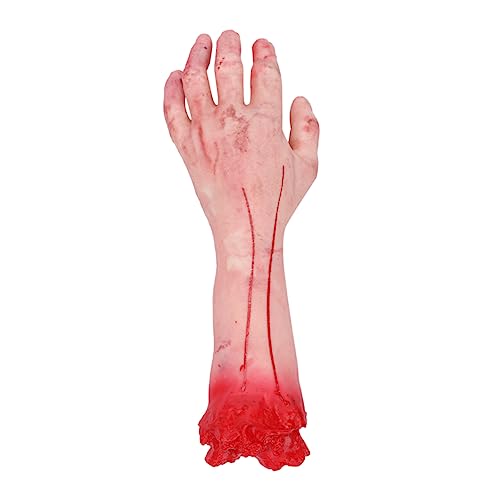 YARNOW Gruselige Halloween Dekoration Abgetrennte Fake Hand Deko Mittelgroß Realistisch Bemalt für Spukhaus Party Mottoparty Horror Streich Requisite YARNOW Gruselige Halloween Dekoration Abgetrennte Fake Hand Deko Mittelgroß Realistisch Bemalt für Spukhaus Party Mottoparty Horror Streich Requisite von YARNOW