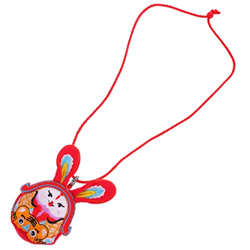 YARNOW Hängende Kaninchen Maskottchen Plüschspielzeug Handgefertigte Deko für Frühlingsfest als Neujahrsdeko für Zuhause Hochwertiger Verpackung von YARNOW