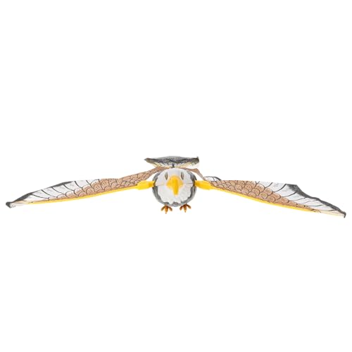 YARNOW Hängendes Elektrisches Form Eines Adlers mit Licht und Musik Tragbares Interessantes Eagle für Kreative Spielaktivitäten und Motorische Fähigkeiten von YARNOW