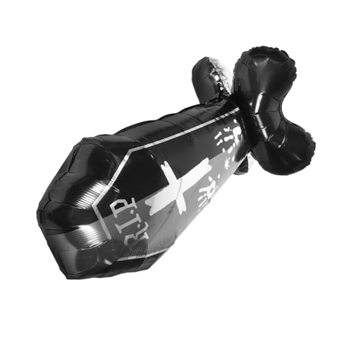 YARNOW Halloween Coffin Ballon Aluminiumfolie Groß Spukhaus Dekoration Gruselige Party Requisite Einfach Aufblasbar Für Halloween Party Atmosphäre YARNOW Halloween Coffin Ballon Aluminiumfolie Groß Spukhaus Dekoration Gruselige Party Requisite Einfach Aufblasbar Für Halloween Party Atmosphäre von YARNOW
