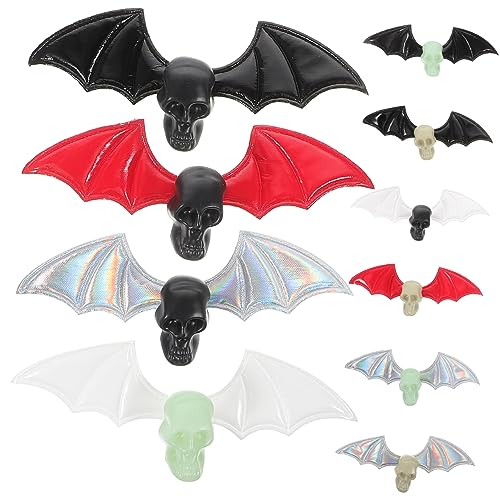 YARNOW Halloween DIY Fledermausflügel Bastelset aus Hochwertigem Stoff Leichtes Party Zubehör für Haar und Kleidung Accessoires Teilig für Halloween und Horror Mottopartys YARNOW Halloween DIY Fledermausflügel Bastelset aus Hochwertigem Stoff Leichtes Party Zubehör für Haar und Kleidung Accessoires Teilig für Halloween und Horror Mottopartys von YARNOW