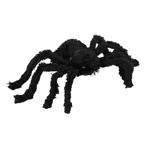 YARNOW Halloween Deko Kuschelspinne Plüschspinne Weiche Halloween Szene Dekoration Gruselige Spider Requisiten für Bar und Geisterhaus von YARNOW