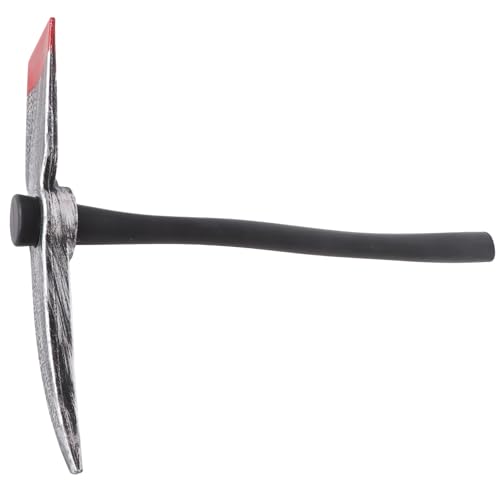 YARNOW Halloween Deko Pickaxe mit Realistischem Design Teiliges Kunststoff Requisit Sicher ohne Scharfe Kanten für Halloween Party Dekoration und Kostüm Zubehör YARNOW Halloween Deko Pickaxe mit Realistischem Design Teiliges Kunststoff Requisit Sicher ohne Scharfe Kanten für Halloween Party Dekoration und Kostüm Zubehör von YARNOW
