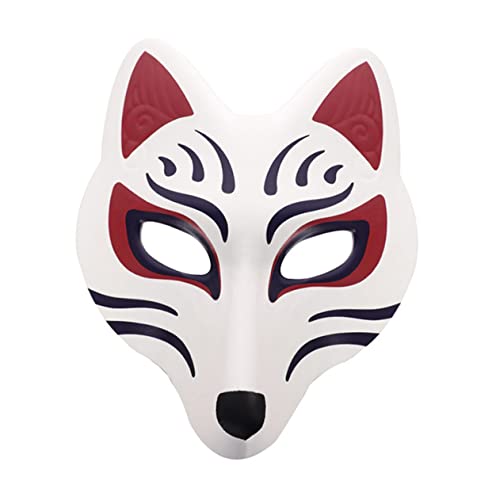 YARNOW Halloween Fuchsmaske Tiermaske für Cosplay und Maskenball Einzigartige Verkleidung für Partys und Anlässe und Geheimnisvoll von YARNOW
