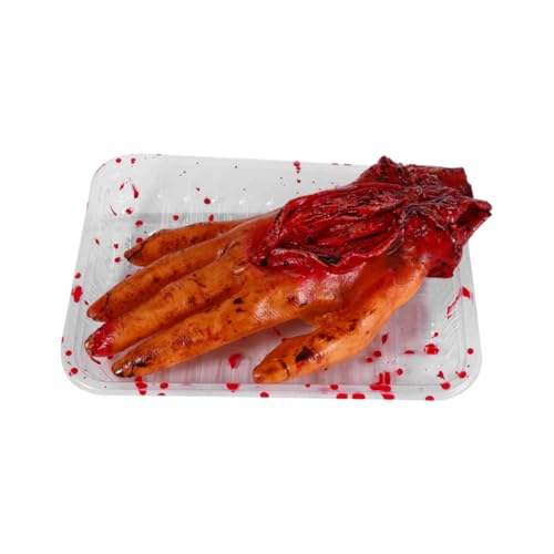 YARNOW Halloween Gruselige Gebrochene Hand Realistisches Streichspielzeug für Schaurige Partys als Halloween Deko oder Scherzartikel YARNOW Halloween Gruselige Gebrochene Hand Realistisches Streichspielzeug für Schaurige Partys als Halloween Deko oder Scherzartikel von YARNOW