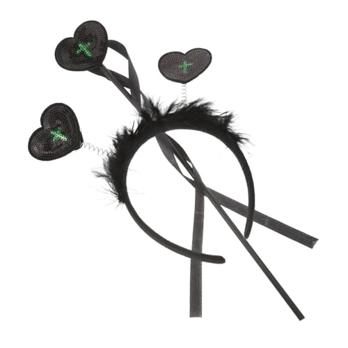 YARNOW Halloween Haarreif für Damen und Mädchen Flexibles Leichtes Stirnband mit Liebevollem Lustige Kopfbedeckung für Fasching Kostüm und Partydekoration von YARNOW