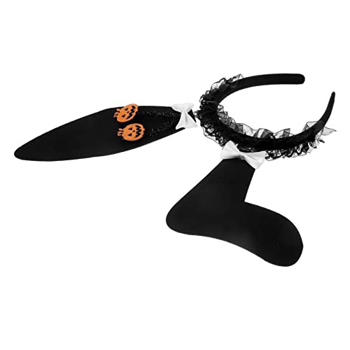 YARNOW Halloween Hasenohren Haarreif Dekorativer Kopfschmuck für Kostümpartys Vielseitiges Accessoire für Erwachsene für Halloween Geburtstagsfeiern und Festlichkeiten von YARNOW