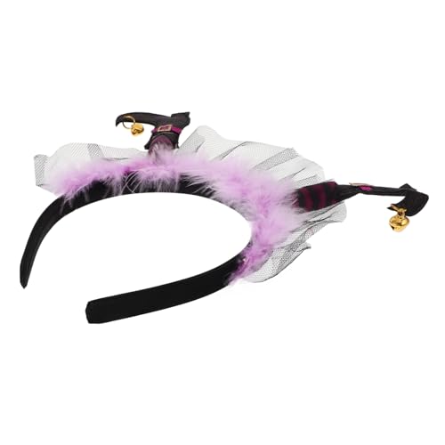 YARNOW Halloween Hexen Haarreif Einzigartiger Kostüm Haarband für Frauen Halloween Dekoration Vielseitig Einsetzbar als Fotorequisit Bequem und Langlebig für Karneval und Cosplay YARNOW Halloween Hexen Haarreif Einzigartiger Kostüm Haarband für Frauen Halloween Dekoration Vielseitig Einsetzbar als Fotorequisit Bequem und Langlebig für Karneval und Cosplay von YARNOW