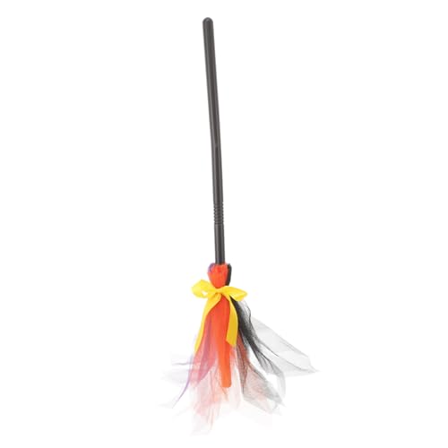 YARNOW Halloween Hexenbesen für Cosplay Dekorativer Besen für Halloween Partys Leicht Abnehmbar und Flexibel für Kostümierte Feiern YARNOW Halloween Hexenbesen für Cosplay Dekorativer Besen für Halloween Partys Leicht Abnehmbar und Flexibel für Kostümierte Feiern von YARNOW