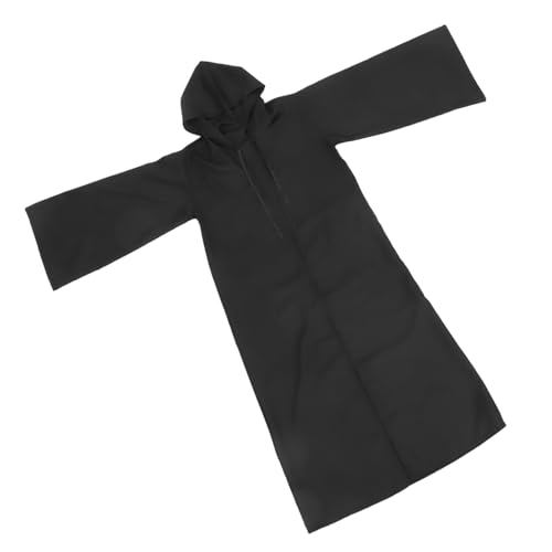 YARNOW Halloween Kapuzenumhang Unisex Schwarz S Langlebiger Cosplay Umhang für Party Karneval Maskerade Vielseitig Kombinierbar Modisch für Damen und Herren YARNOW Halloween Kapuzenumhang Unisex Schwarz S Langlebiger Cosplay Umhang für Party Karneval Maskerade Vielseitig Kombinierbar Modisch für Damen und Herren von YARNOW