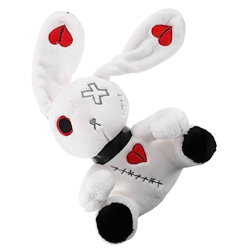 YARNOW Halloween Kuscheltier Hase Plüsch Kaninchen Leichtes Stofftier Lustiges für Sofa Wohnzimmer Teenager von YARNOW