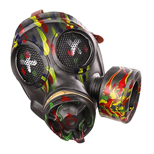 YARNOW Halloween Pest Maske aus Leichtem Material Flexible Steampunk Kopfbedeckung für Horror Cosplay Gruselige Gesicht Verkleidung für Karneval Party und Halloween Kostüm Zubehör von YARNOW