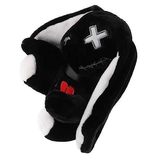 YARNOW Halloween Plüschhase Kuscheliges Crazy Rabbit Stofftier mit Großen Ohren Witziges Kaninchen für Wohnzimmer und Schlafzimmer Süßes Halloween Dekorativer Kuschelfreund YARNOW Halloween Plüschhase Kuscheliges Crazy Rabbit Stofftier mit Großen Ohren Witziges Kaninchen für Wohnzimmer und Schlafzimmer Süßes Halloween Dekorativer Kuschelfreund von YARNOW