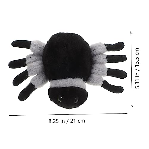 YARNOW Halloween Plüschspinne Kuscheltier Schmusetier Deko für Zuhause Wohnzimmer Schlafzimmer Büro Niedliche Schwarze Spider Puppe und Dekorativ YARNOW Halloween Plüschspinne Kuscheltier Schmusetier Deko für Zuhause Wohnzimmer Schlafzimmer Büro Niedliche Schwarze Spider Puppe und Dekorativ von YARNOW