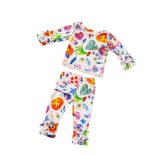 YARNOW Halloween Puppenkleid für Puppe Puppenkleidung mit Kürbis Elementen Einfach Anzuziehen Geeignet für Mädchen Festliches Kostüm für Puppen Gruseliges Outfit YARNOW Halloween Puppenkleid für Puppe Puppenkleidung mit Kürbis Elementen Einfach Anzuziehen Geeignet für Mädchen Festliches Kostüm für Puppen Gruseliges Outfit von YARNOW