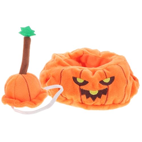 YARNOW Halloween Puppenkleidung Set Miniatur Kürbis Kostüm mit Süßer Mütze Vielseitig für Stehende und Sitzende Puppen Kreatives Bastelkleid für Sammler YARNOW Halloween Puppenkleidung Set Miniatur Kürbis Kostüm mit Süßer Mütze Vielseitig für Stehende und Sitzende Puppen Kreatives Bastelkleid für Sammler von YARNOW