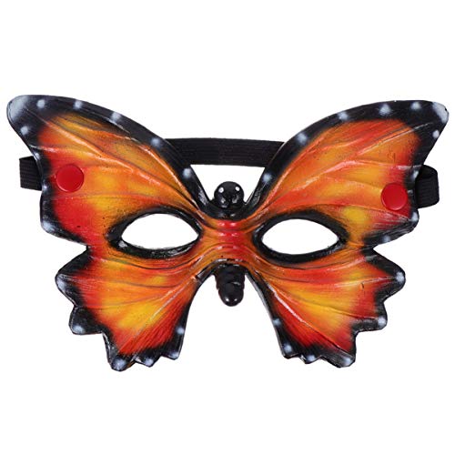 YARNOW Halloween Schmetterlingsmaske Neuartige PU Foam Maske für Karneval Cosplay und Partys Sicher und Langlebig Unvergessliche Feiern und Schaurige von YARNOW