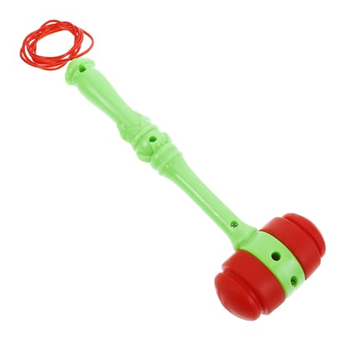 YARNOW Hammerschlag Kinderfrühes Lernspielzeug Kinderspielzeug Kinderhämmer Hammer Tragbar Quietschender Hammer Quietschendes Hammerspielzeug Hammer Aus Kunststoff Babyhammer Grün Plastik von YARNOW
