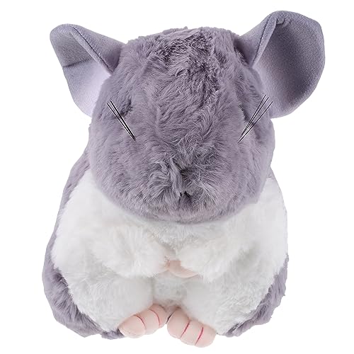 YARNOW Hamster Plüschspielzeug für Graues Stofftier Niedliches Gefülltes Tier Kissen für Innenräume und Deko für Wohnzimmer Schlafzimmer und Mehr YARNOW Hamster Plüschspielzeug für Graues Stofftier Niedliches Gefülltes Tier Kissen für Innenräume und Deko für Wohnzimmer Schlafzimmer und Mehr von YARNOW