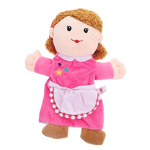 YARNOW Handpuppe Mama Plüschspielzeug Für Interaktive Geschichtenerzählung Und Fantasie Für Eltern Interaktionen Und Kindergarten Aktivitäten von YARNOW