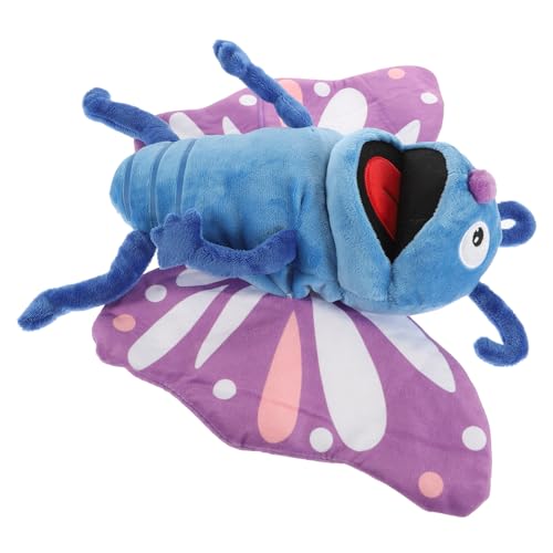 YARNOW Handpuppe Schmetterling aus Plüsch Interaktives Eltern Bindung Leicht für Rollenspiele und Geschichtenerzählen von YARNOW
