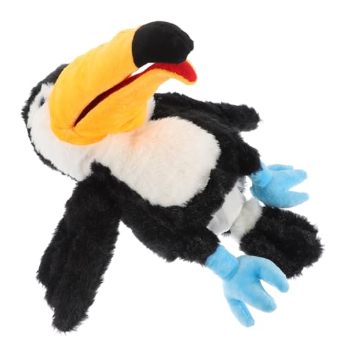 YARNOW Handpuppen Plüsch Vogel Handpuppe Cartoon Interaktives für Eltern Interaktion Fördert Kreativität und Hand Augen Koordination von YARNOW